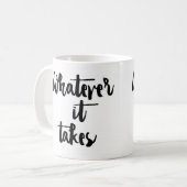 "Celui qui il prend" la tasse (Devant gauche)