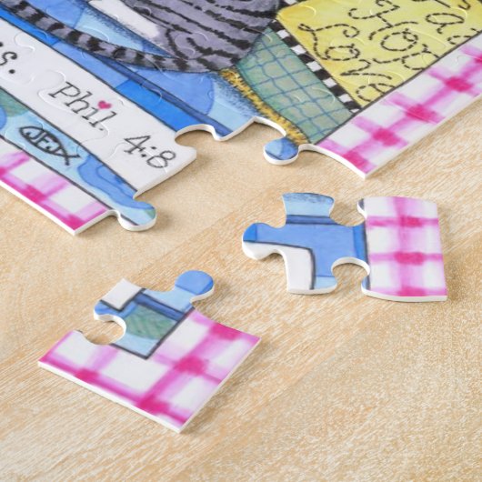 Celui qui soit puzzle (Côté)