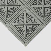 celvierkant knot tissuepapier (Detail)