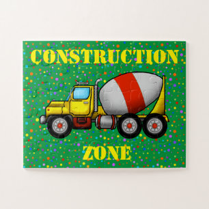 Cement Mixer Puzzle Legpuzzel