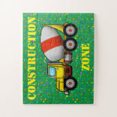 Cement Mixer Puzzle Legpuzzel (Verticaal)