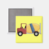 Cement Mixer Tshirts en cadeaus Magneet (Voorkant / Achterkant)