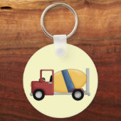 Cement Mixer Tshirts en cadeaus Sleutelhanger (Voorkant)