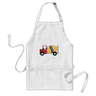 Cement Mixer Tshirts en cadeaus Standaard Schort