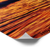 Cement Ship Sunset Poster (Hoek)