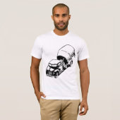 Cement Truck Mannen T-shirt (Voorkant volledig)