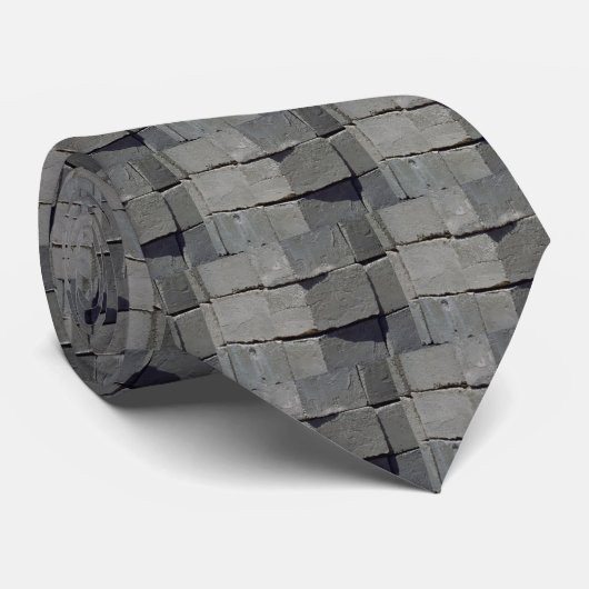 Cementblok Stropdas (Opgerold)