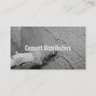 Cementdistributeurs Mixer Bouwvakker Visitekaartje