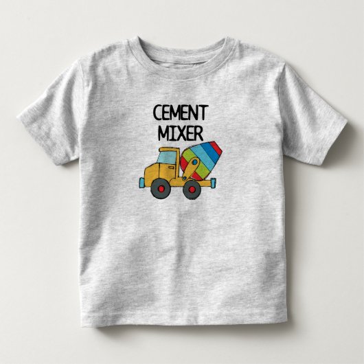 Cementmixer Kinder Shirts (Voorkant)