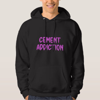 Cementverslaving je bent één praatje, met een hoodie