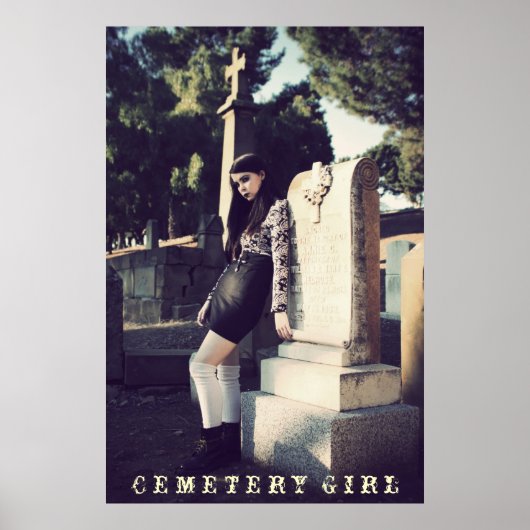 Cemetery Girl Poster (Voorkant)
