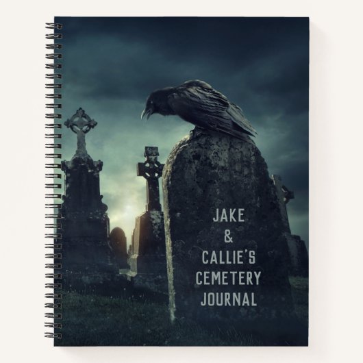 Cemetery Graveyard Travel Journal (Devant)