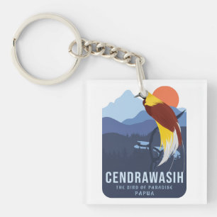 Cendrawasih Sleutelhanger