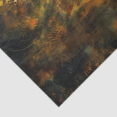 Cendres de papier de soie de création d'automne (Détail)