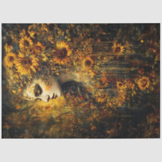 Cendres de papier de soie de création d'automne