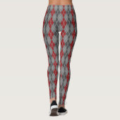 Cendres et Braises Leggings Argyle (Dos)