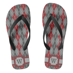 Cendres et membres Jacquard tongs flops