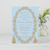 Cendrillon Anniversaire Fête Invitation (Debout devant)