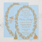 Cendrillon Anniversaire Fête Invitation (Devant / Derrière)