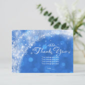 Cendrillon bleu et blanc Merci (Debout devant)