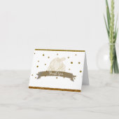 Cendrillon Carriage Gold Parties scintillant Carte (Devant)