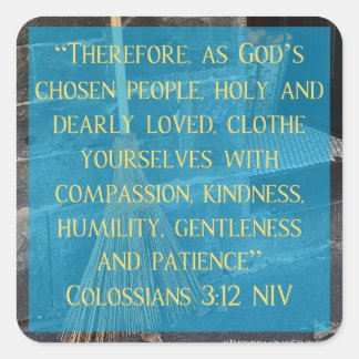 Cendrillon Colossians 3:12 Stickers