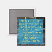Cendrillon Colossiens 3:12 Magnet (Recto/Verso)
