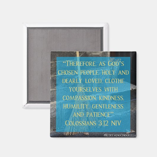 Cendrillon Colossiens 3:12 Magnet (Recto/Verso)