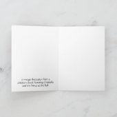 Cendrillon et le prince, carte de voeux (Intérieur)