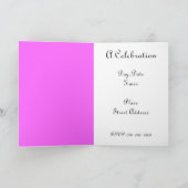 Cendrillon Slipper rose Coussin Invitation personn (Intérieur)