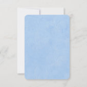 Cendrillon Transport Blue Fairytale Carte de remer (Dos)