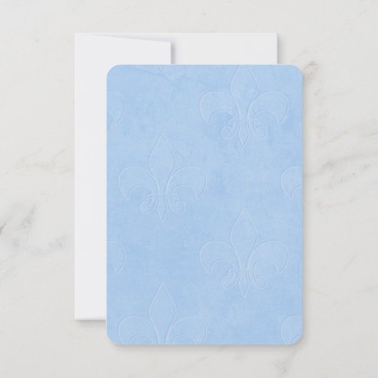 Cendrillon Transport Blue Fairytale Carte de remer (Dos)