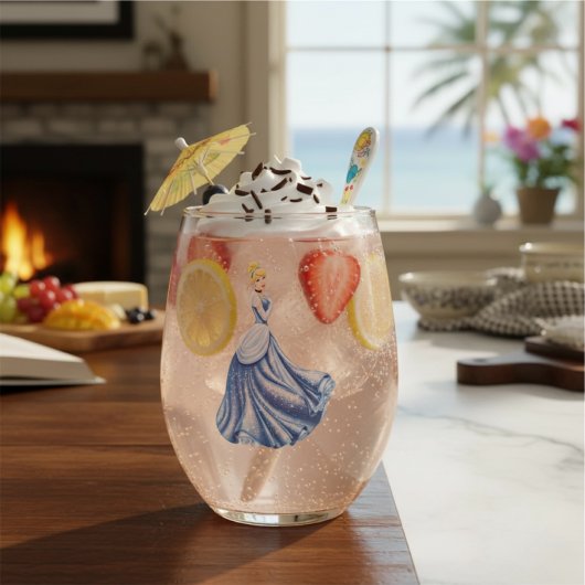 Cendrillon Verre à vin sans tache