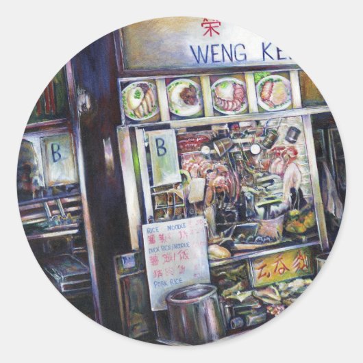 Cenosillicafie Ronde Sticker (Voorkant)