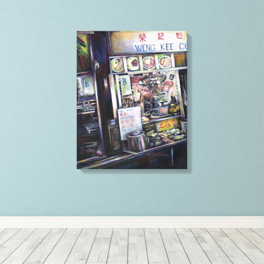 Cenosillicaphia Canvas Afdruk (Insitu (Houten vloer))