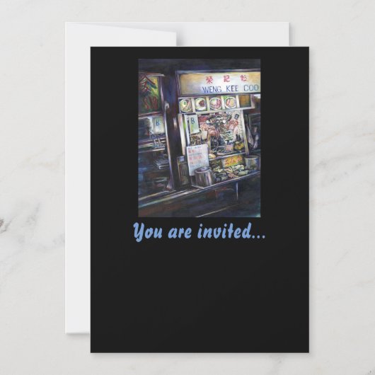 Cenosillicaphia Magnetische Uitnodiging (Voorkant)