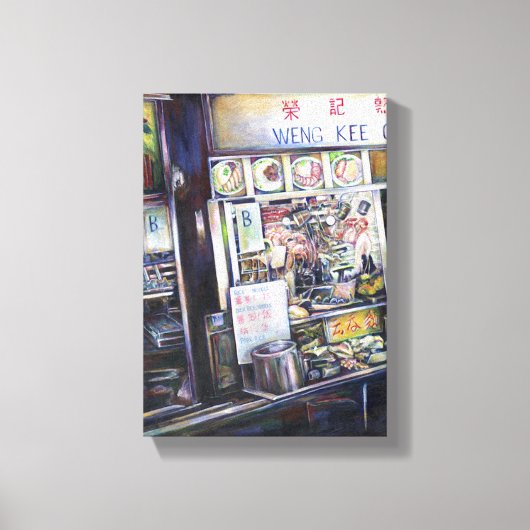 Cenosillicaphia Singapore Canvas Afdruk (Voorkant)