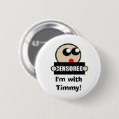 Censor Button (Voorkant /achterkant)