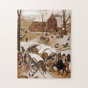 Census At Bethlehem Pieter Bruegel Legpuzzel