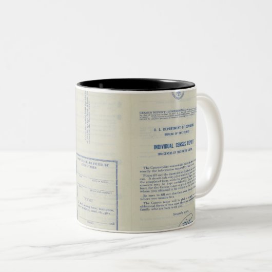 Census Record Mug (Devant droit)