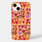 Cent coeurs Coque-Mate coque iphone (Verso)