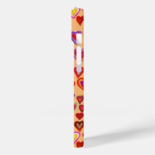 Cent coeurs Coque-Mate coque iphone (Verso / Gauche)