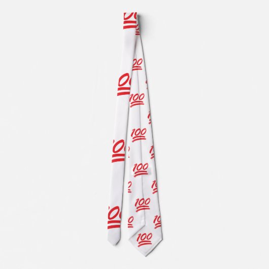 cent émoticônes cravate (Dos)