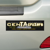 CenTAcruzers Logo Bumpersticker (Op auto)