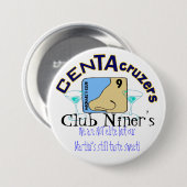 CenTAcruzers Logo Club Niner's Button (Voorkant /achterkant)