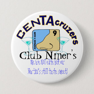 CenTAcruzers Logo Club Niner's Button