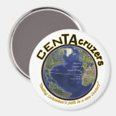 CenTAcruzers Logo Deurmagneet Magneet (Voorkant / Achterkant)