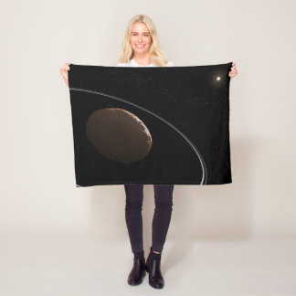 Centaur 1099 Chariklo en zijn ringen. Fleece Deken