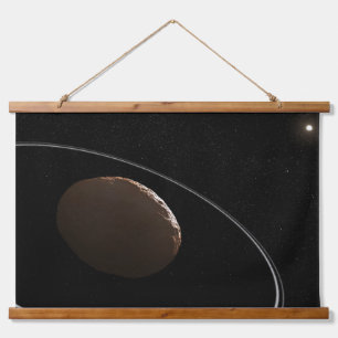 Centaur 1099 Chariklo en zijn ringen. Hangend Wandkleed