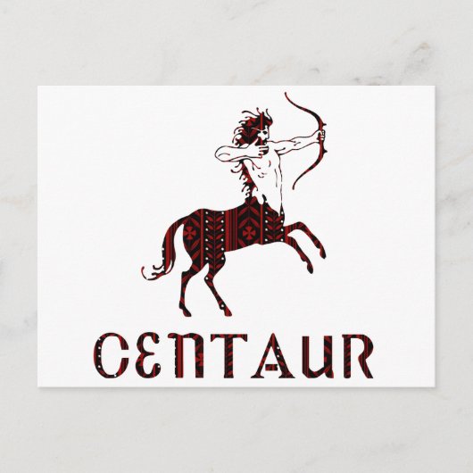 Centaur Briefkaart (Voorkant)
